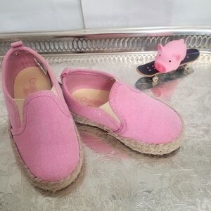 OshKosh B'gosh Slip-on Espadrilles, Size 5